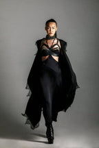 Tamoe Silk Skirt & Teuta French Lace Silk Robe Bundle
