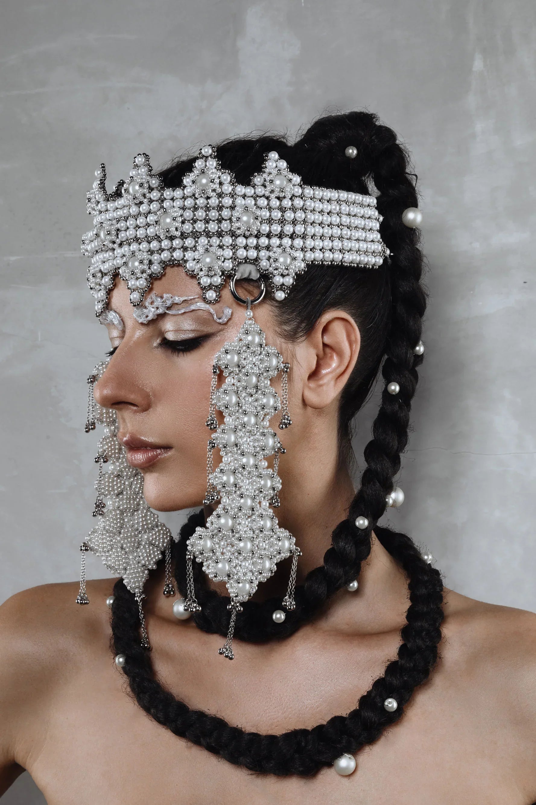 Sappho Crown with Reversible Clusters - 3 Color Variants