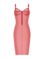 Nina Red Midi Dress