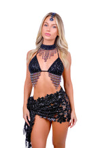 FULL OUTFIT- Obsidian Goddess (5 pcs)