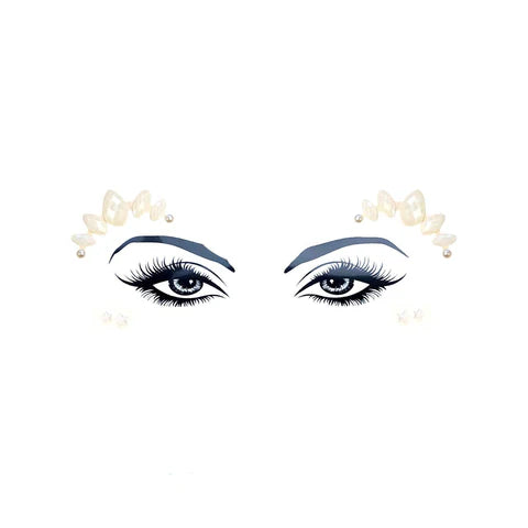 Snow White Pixie Crystal Face Jewels