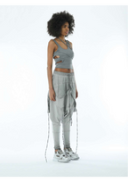 Womens Pants with Drop Crotch