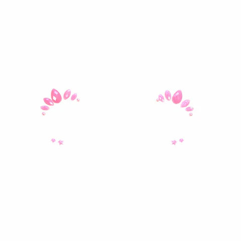 Baby Pink Pixie Crystal Face Jewels