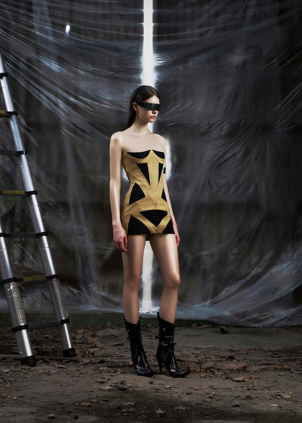 None Mars Mini Dress