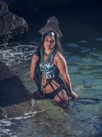 Asase Ya Earth Goddess Fringe Top