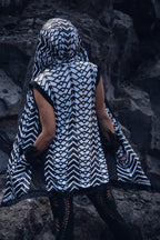 Yin Yang Tribal Sequin Vest