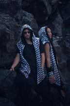 Yin Yang Tribal Sequin Vest