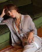 Beaded Link Necklace w/ Removable Tassel - 7 Looks in 1