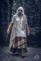 Samurai Wrap Skirt (Bronze/Gold)