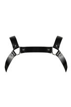 Studio Moonbow - Leather Chest Harness (3cm Wide) – Black