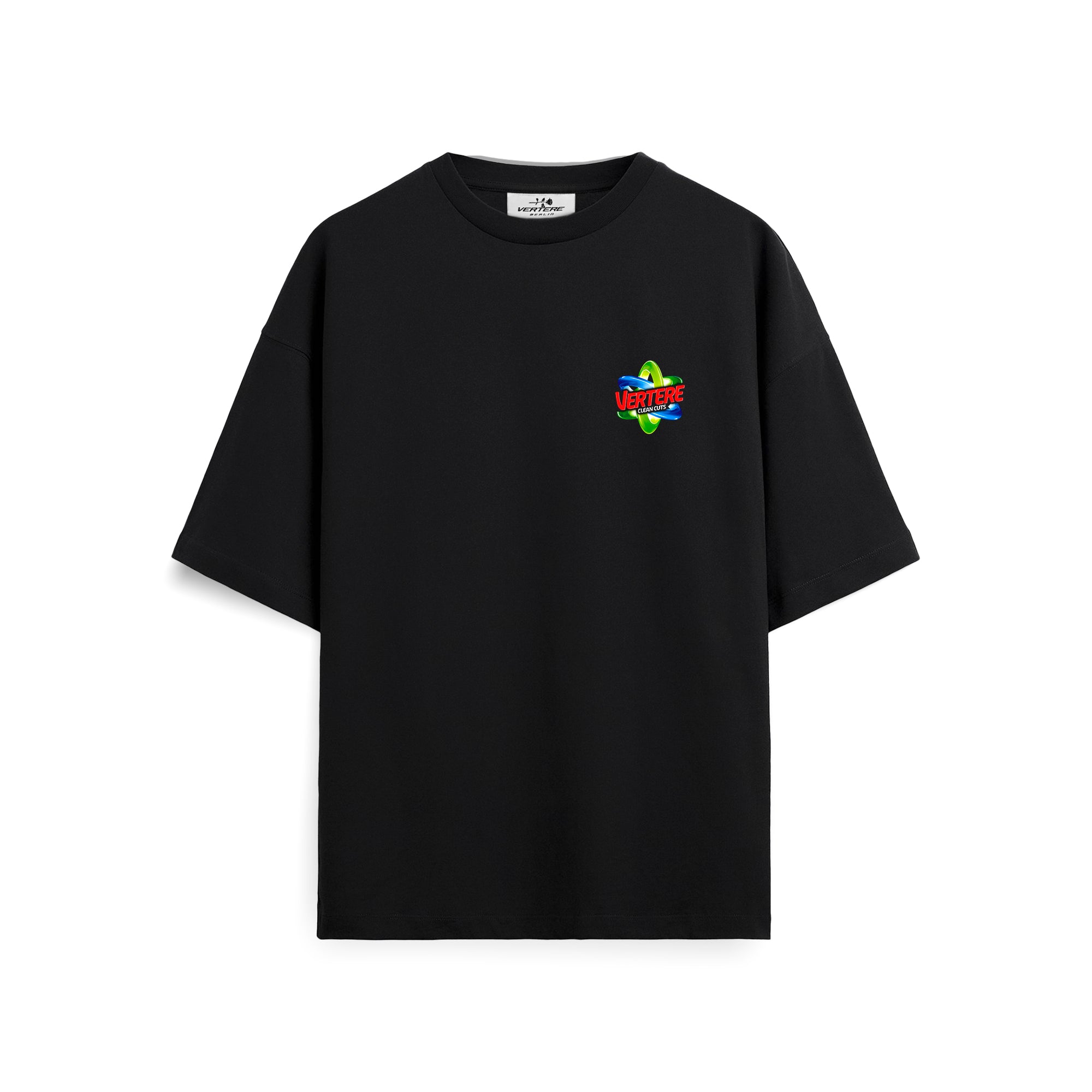 CLEAN CUTS T-SHIRT - BLACK