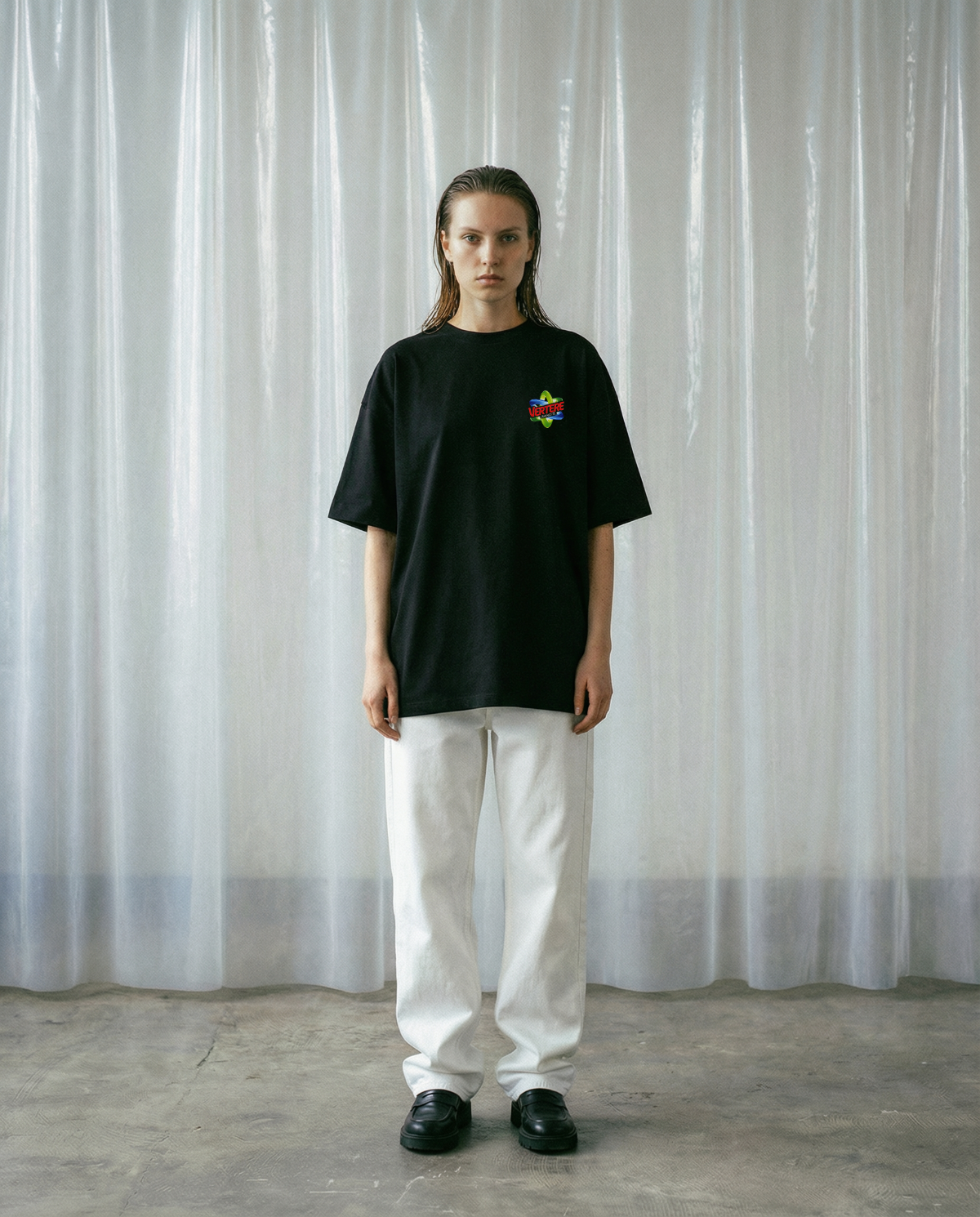 CLEAN CUTS T-SHIRT - BLACK