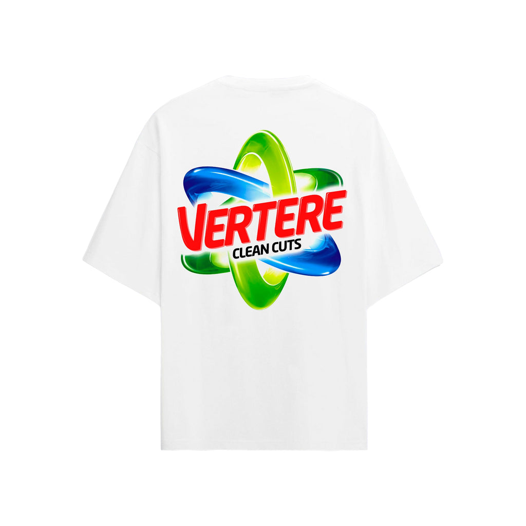 CLEAN CUTS T-SHIRT - WHITE