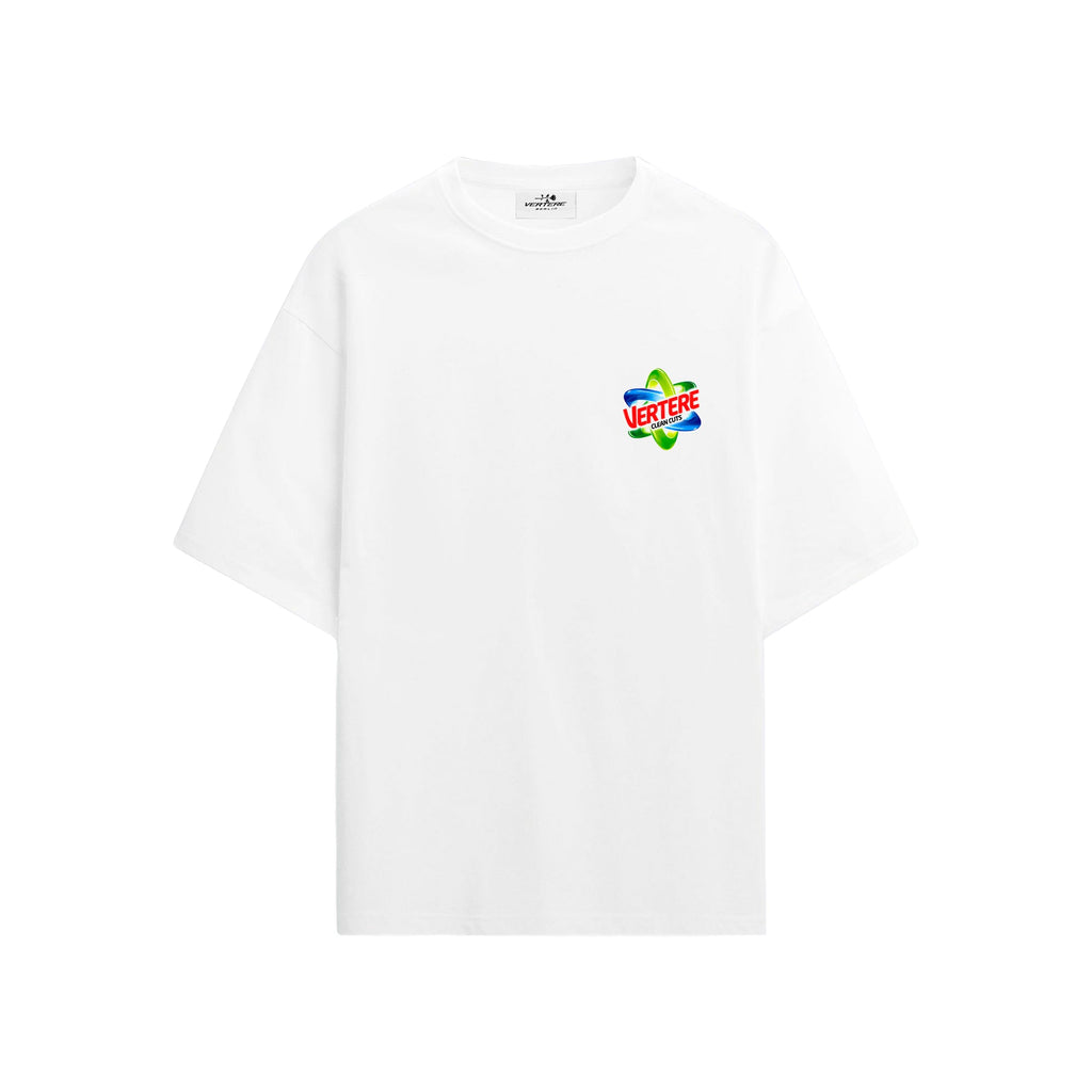 CLEAN CUTS T-SHIRT - WHITE