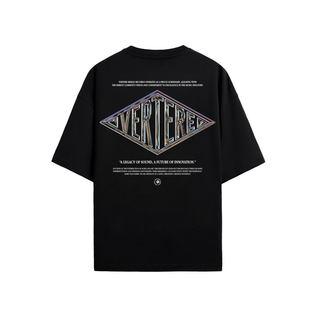 CORPORATE LOGO T-SHIRT - BLACK
