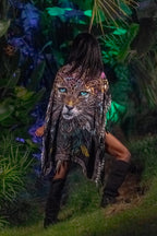 Cosmicat Fringe Poncho