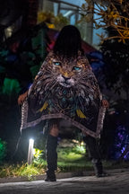 Cosmicat Fringe Poncho