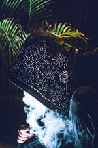 Cosmic Druid Laser Cut Chain Hood