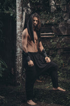Cosmic Druid Laser Cut Chain Hood