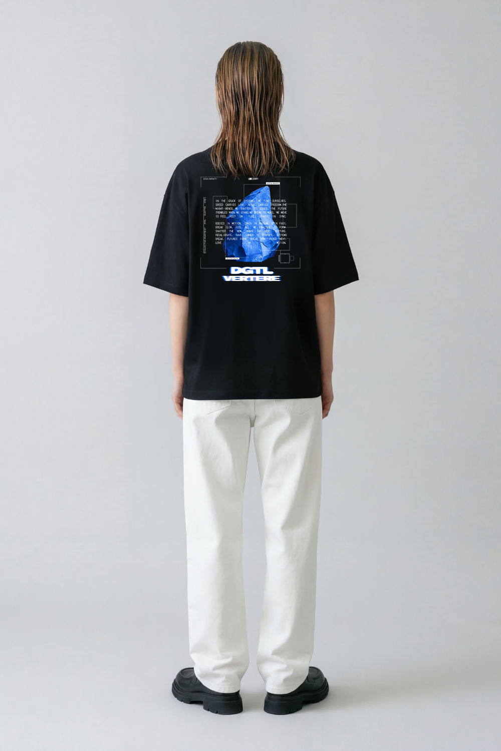 DGTL X VERTERE CTRL // BREAK T-SHIRT - BLACK