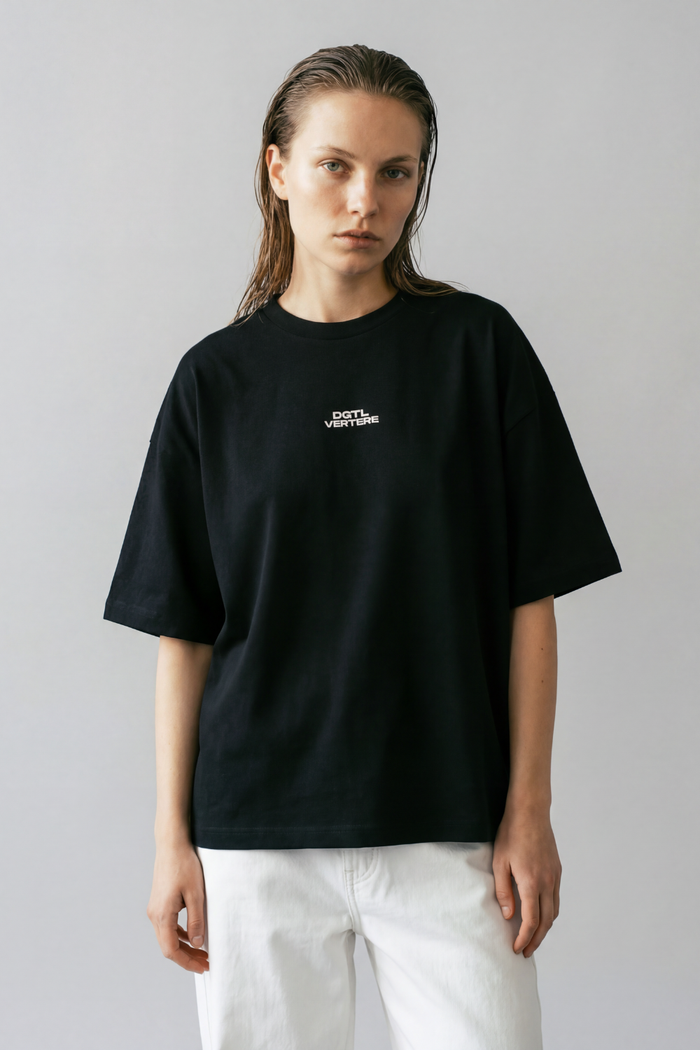 DGTL X VERTERE CTRL // BREAK T-SHIRT - BLACK