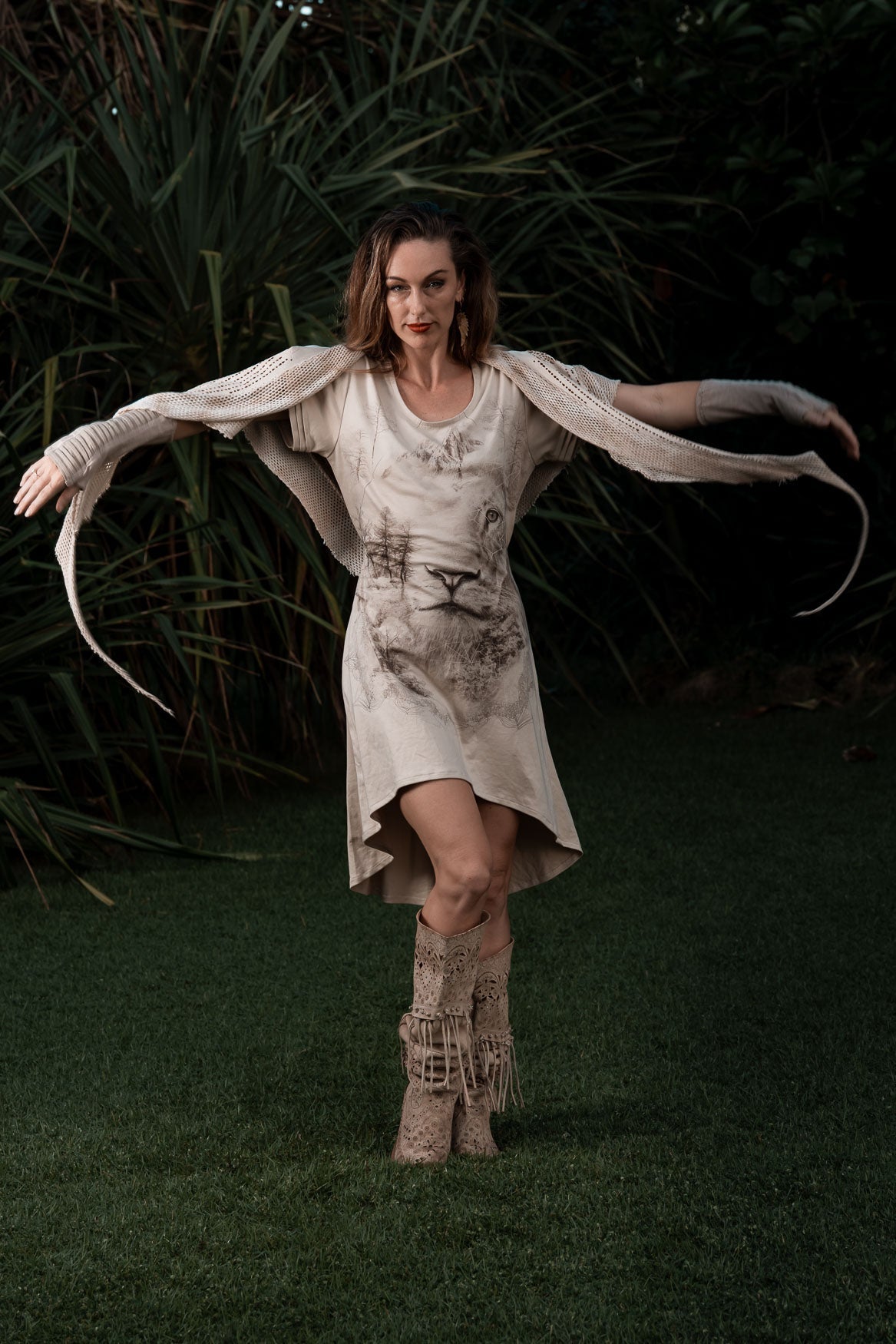 Dragon Zen Skirt / Shawl