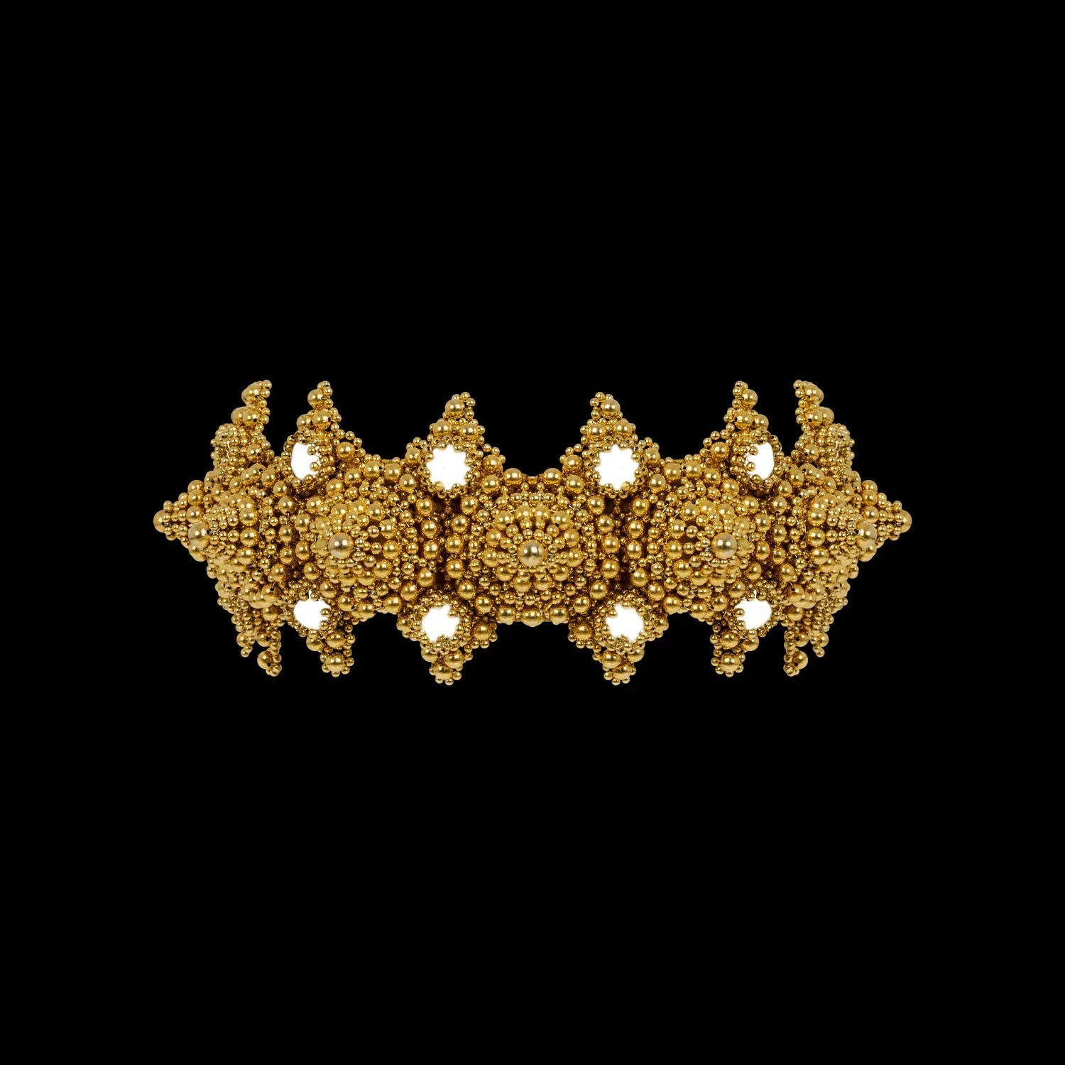 Eingana Modular Crown w/ Anouk Medallions in Gold