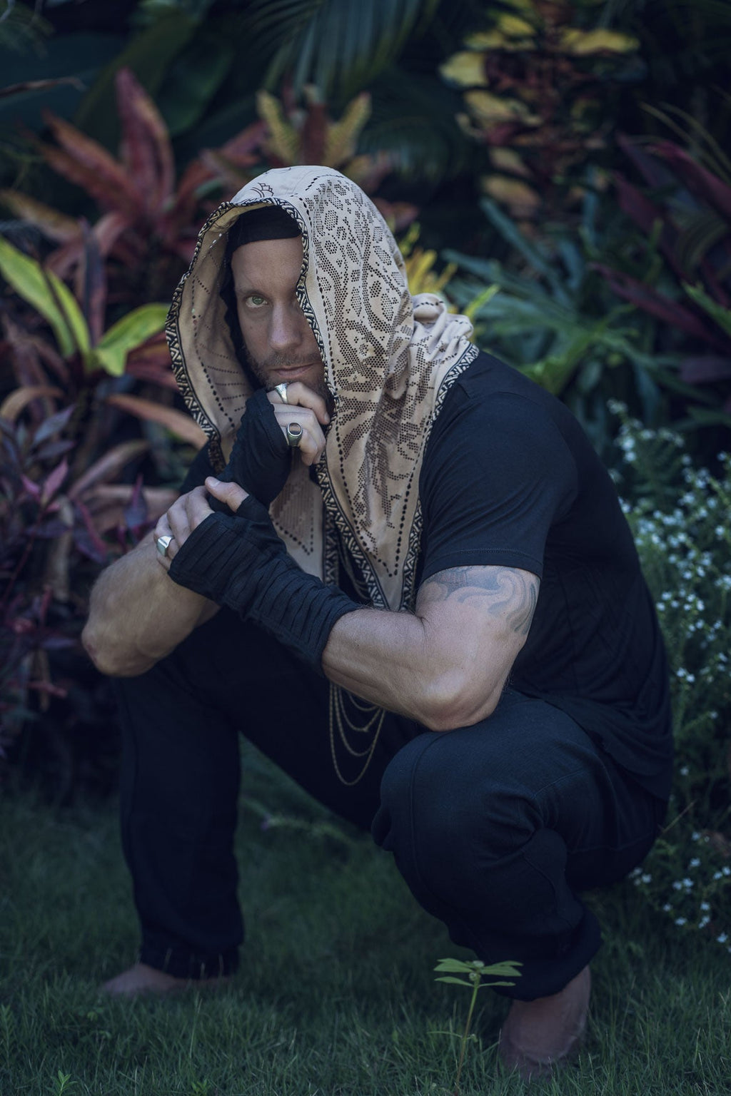 Earth Element Chain Hood