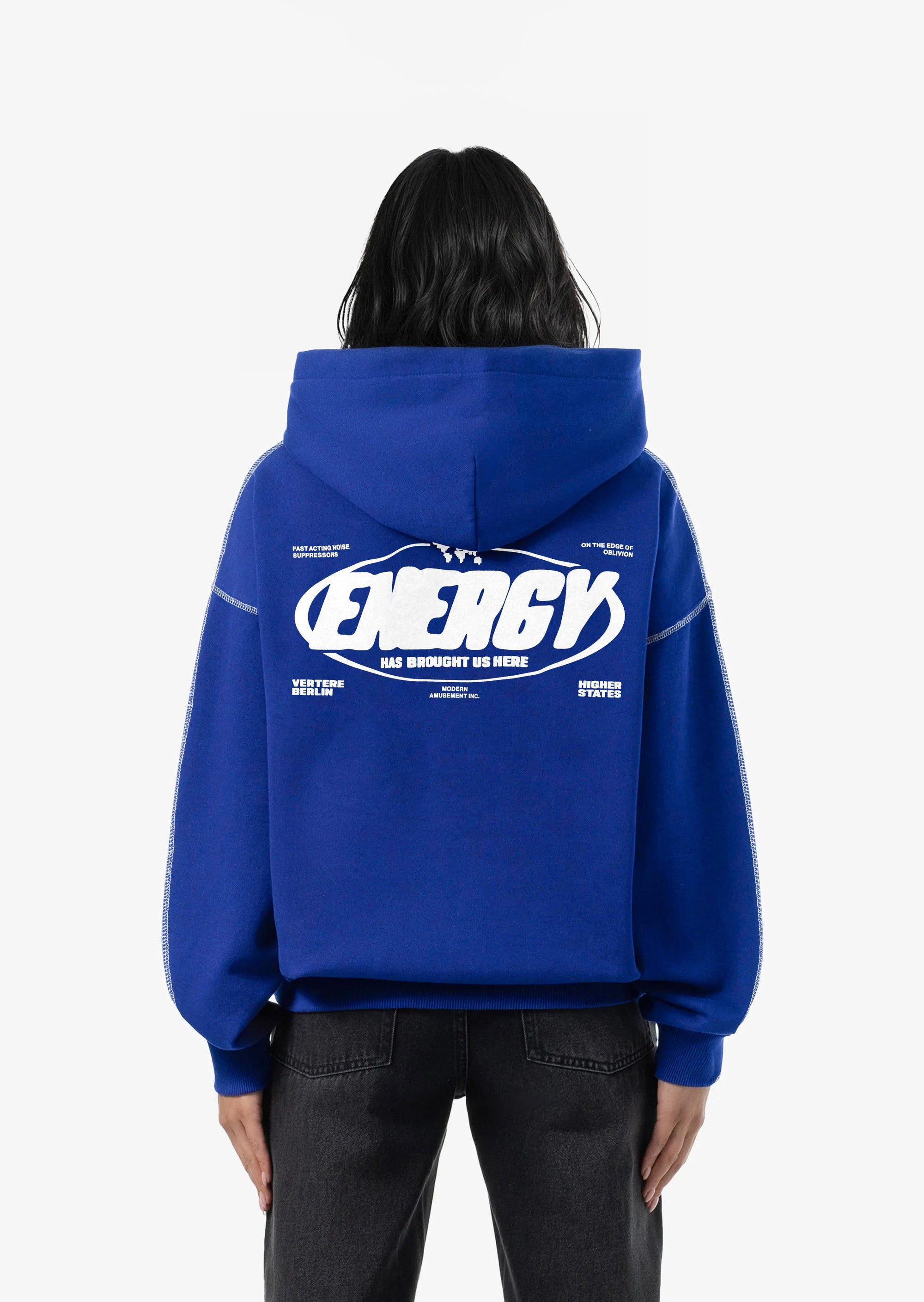 ENERGY HOODIE - ELECTRIC BLUE