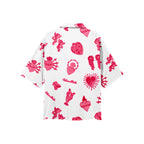 FORGET ME NOT VISCOSE SHIRT - WHITE