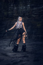 Nyx Sequin Fringe Top