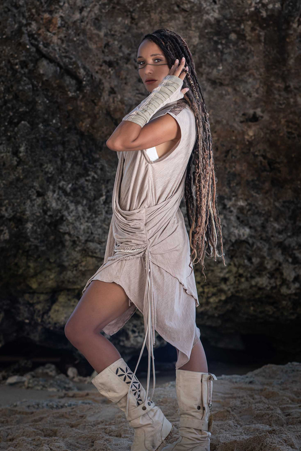 Galactic Spice Tunic Dress
