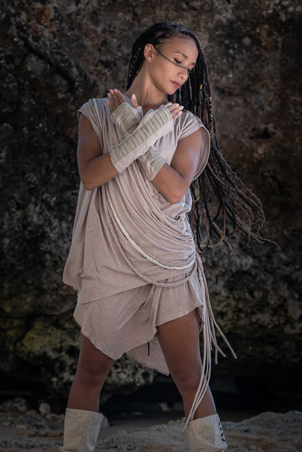 Galactic Spice Tunic Dress