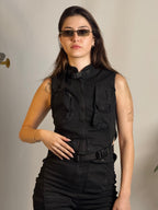 Tomb Raider Style Overall Jump-Suit