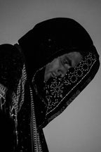 Cosmic Druid Laser Cut Chain Hood
