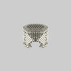 Khutulun Wide 4D Cuff in Pearl
