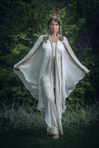 LED Kaftan (White/Gold)