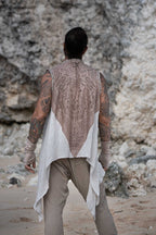 Kameleo Laser Cut Vest (Sand)