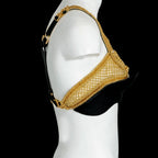 Khutulun Beaded Modular Top with Leather Balconette Bra –  4 Color Variants