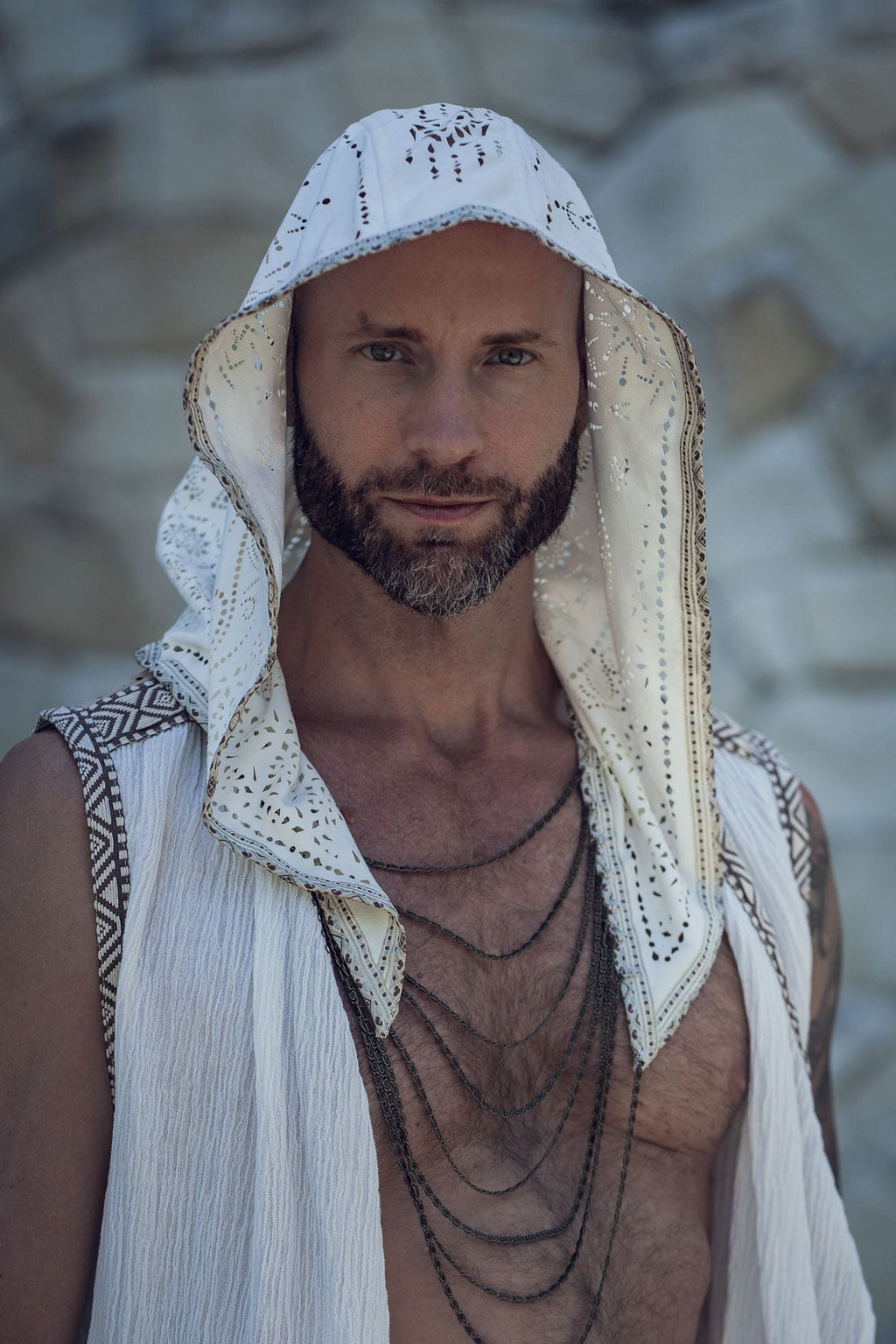 Lunara Laser Cut Chain Hood