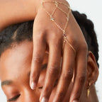 TOURMALINE CHEYENNE hand chain