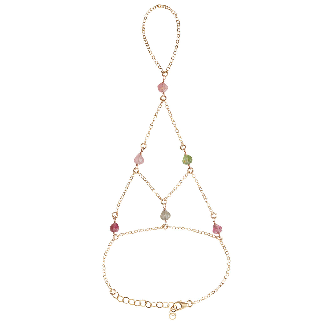 TOURMALINE CHEYENNE hand chain