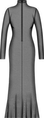 Moonlight Black Maxi Dress
