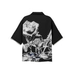 MORPH VISCOSE SHIRT - BLACK