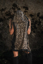 Mystic Fusion Sequin Vest (Black/Gold)