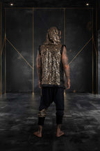Mystic Fusion Sequin Harem Pants (Black/Gold)