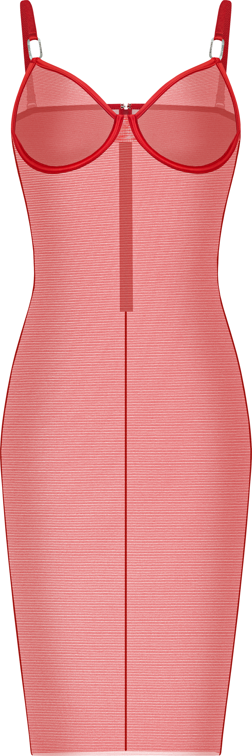 Nina Red Midi Dress