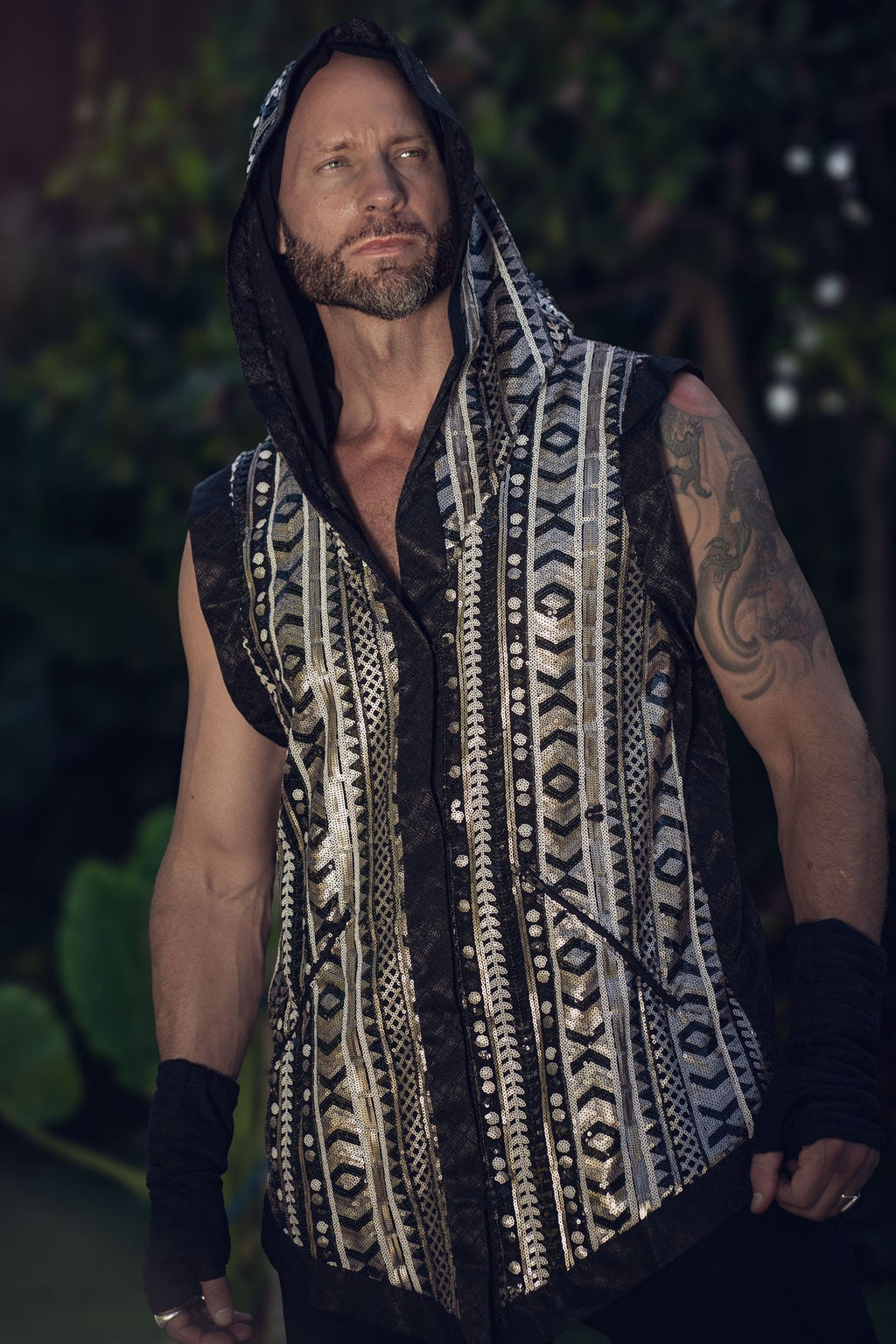 Nox Tribal Sequin Vest