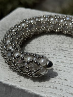 Nyx Cross-Beaded Cuff - 2 Color Variants