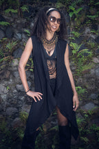 Phoenix Rising Laser Cut Vest